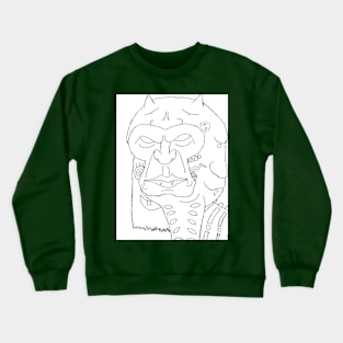 Cyber Demon Lines Crewneck Sweatshirt